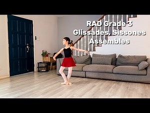 RAD Grade 3 Ballet - Glissades, Sissones, Assembles