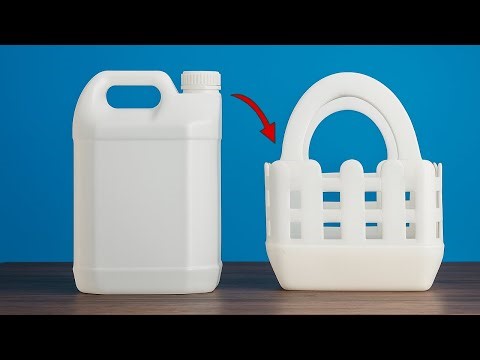 Creative Idea! Turn Used Jerry Cans into Cool & Functional Baskets