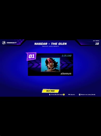 #nascartheglen #rocketracing map code 6560-3100-6539