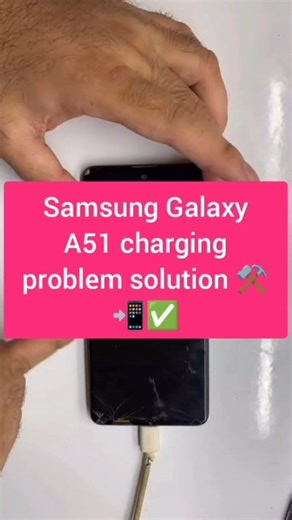Samsung Galaxy A51 charging problem solution ⚒️📲✅ #MobileFix #PhoneHacks #TechTips #GadgetRepair #AndroidTricks #QuickFix #USAReels #UKCreators #ravitechnicalmobile #RaviPratapSingh #frpbypass | Ravi Pratap Singh