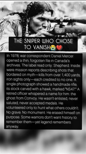 ‎The Sniper Who Chose to Vanish 😭💔#shorts #shortsvideo #news #nativeamerican #sniper