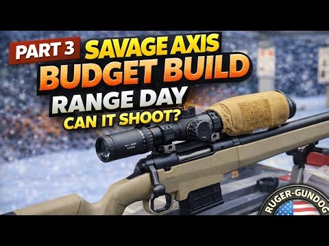 Savage Axis 6.5 Creedmoor Budget Build – Part 3 | Range Test: Impressive or Disappointing?