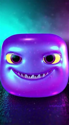 Cute Jelly Turns MONSTER 😱 Eats #3danimation #monster #jelly #cartoon