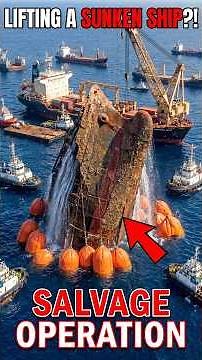 🚢 How Do They Lift a Sunken Ship From the Ocean?