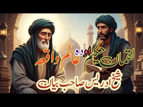 Luqman Hakeem and a Scholar’s Story | Sheikh Idrees Sahib Bayan | Islamic Lecture