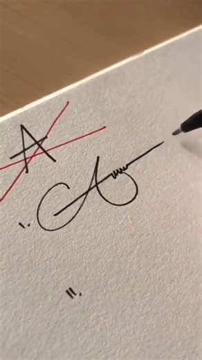 9.9K views · 75 reactions | How to drawing signature of your name #art #trendingreel #calligraphy #art #artist #calligraphy #signs #art #viralpost2025÷ | ART HUB | Facebook