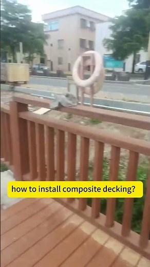 how to install composite decking #howtoinstallcompositedecking