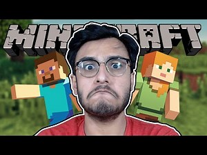 PLAYING MINECRAFT FOR THE VERY FIRST TIME EVER - PART 1 | RAWKNEE