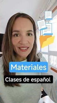Materiales para enseñar español online #enseñarespañolonline #tips