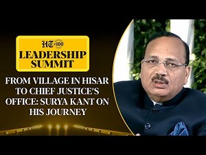 CJI Surya Kant On Reforms In Judiciary, Digital Arrests, National Judicial Policy & More | HTLS 2025