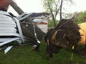 Storm Causes Damage Across North Ames