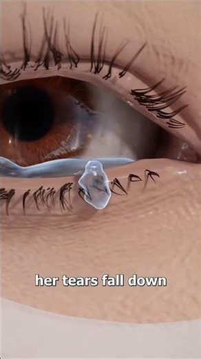 You won't believe what she does with these tears #shorts