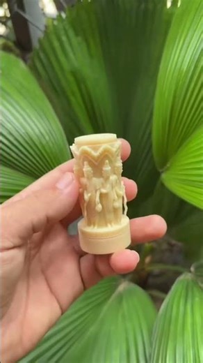 Turning Bone Into Art | Beautiful Buddha Sculpture Process!