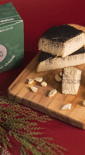 The Hackers Market on Instagram: "Discover a new way to enjoy cheese with our Truffle and Charcoal Cultured Cashew Cheese. Crafted for those who appreciate rich flavors and mindful ingredients, this £7.99 treat brings depth and creaminess to your plate without compromise. Whether sliced on crackers or melted into dishes, it’s a subtle twist that invites curiosity and satisfaction. Ready to shop? Check out the link in our bio! #VeganCheese #PlantBasedDelights #CashewCheese #ArtisanCheese #Healthy