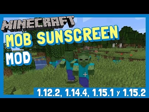 Mob Sunscreen Mod - Review e Instalación - 1.16.5 | 1.15.2 | 1.14.4 | 1.12.2 |
