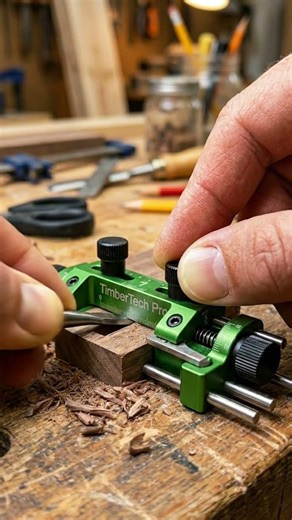 Mini Precision Mortise Jig — TimberTech Pro