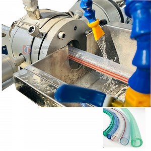 [Hot Item] Flexible Soft PVC Braided Fiber Yarn Reinforced Garden Hose Extrusion Machine Extruder/Pipe Production Machine
