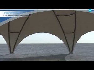 Creative Structures - Hexadome M - Full Color Branded