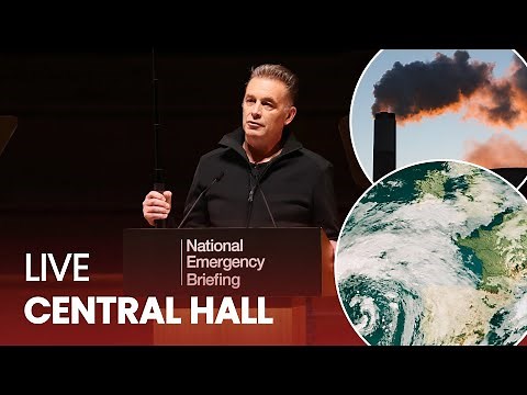 Chris Packham holds National Emergency Briefing on the climate and nature crisis