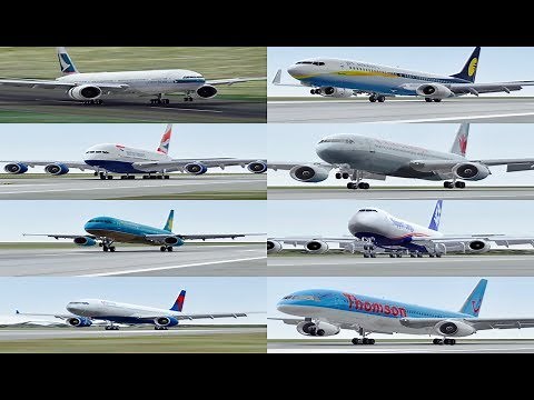 TOP 10 Smooth Landings in Infinite Flight Simulator Games