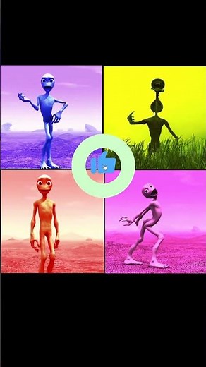 Funny Alien Dance Battle Dame to cosita #10 #aliendance #elchombo #coffindance #funny