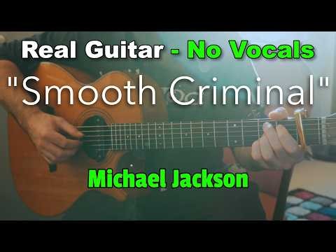 Smooth Criminal – Michael Jackson (Acoustic Karaoke in Am) | No Vocals • 115 BPM
