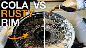 15K views · 155 reactions | On this episode, we experiment whether you can use soda for cleaning rust of wheels. We also test two more conventional methods for removing rust from the rusty wire wheels of the Jaguar E-Type barn find. The results are shocking... enjoy! #ammonyc #detailing #carcleaning #jaguar #beforeandafter #howto | AMMO NYC | Facebook