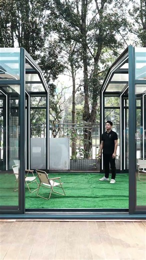 This Retractable Sunroom Turns Any Patio Into a Luxury Space!