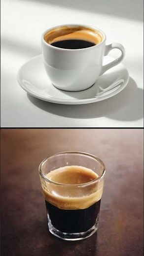 롱블랙 vs 아메리카노 – 단 30초에 이해되는 차이