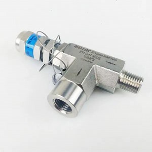 [Hot Item] Stainless Steel 316 Adjustable 5000psi High Pressure Relief Valve for High Pressure System
