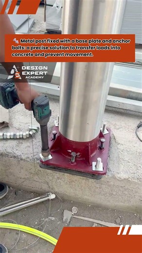 🔩 Installing Metal Posts with Base Plates and Anchor Bolts | Design Expert INT