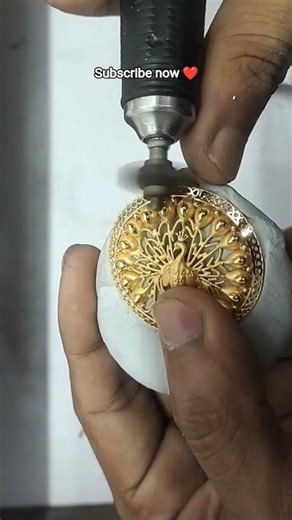 NEW Gold Pendant Cutting Video Design 2025: Latest Jewellery Making Process | Cutting #shortvideo