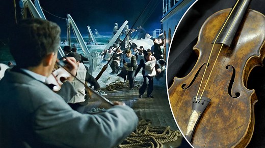 The miracle 110-year-old violin that survived the sinking of the Titanic