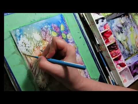 Watercolour Tutorial: Dance of Spring Part 1
