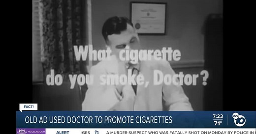 Fact or Fiction: Vintage ad claims 'More doctors smoke camels than any other cigarette'?