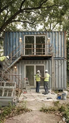 Container room making home 🏡 #aivideogenerator #home
