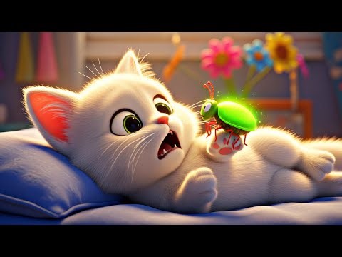 😱 OMG! Cute Kitten vs Giant Bug 🐛 | You Won’t Believe What Happens Next!