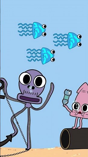 Meet Ray the Stingray 🥁🦀 Clawlolo 🎶 Music Cartoon for Kids 🎶🐠