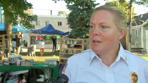 ‘Took her a lot of effort’: High school student gifts five AEDs to Maynard for Girl Scouts project