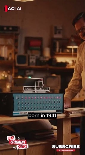 Did You Know? The Personal Computer Was Invented in 1977 💻 Innovation #PersonalComputer #TechHistory