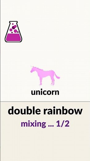 How To Use The DOUBLE RAINBOW In Little Alchemy