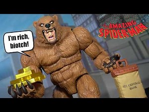 Marvel Legends Grizzly Ursa Major Spider-Man Comics 2026 Deluxe Hasbro Action Figure Review