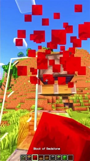 Minecraft: Moving Car 🚗 #shorts