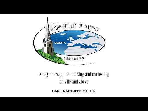 A beginners' guide to DXing and contesting on VHF and above - Carl M0ICR