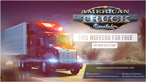 8.4K views · 28 shares | Try & play American Truck Simulator for free! This weekend on Steam!  Spread the word and tag your friends who need to try the life of American virtual trucker in the comments section below!  | Euro Truck Simulator 2 | Facebook
