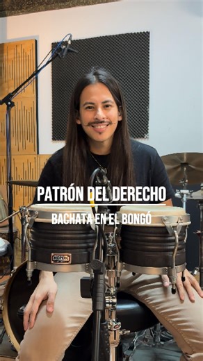 Rony Aching on Instagram: "BACHATA EN BONGÓ - PATRÓN DEL DERECHO Bongo : @moperc_official . . . #bongo #lesson #percussion #tutorial #reelinstagram"