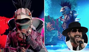 The Masked Singer: The Turtle performs for the US show