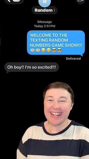 GAME SHOW!!!💵💵 *Texting Random Numbers!* #shorts