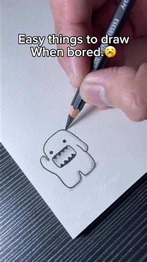 Easy things to draw when bored.🥱#drawing #cute #simple #sketch #art