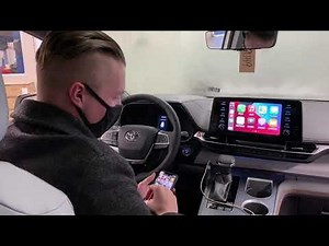 2021 Sienna Hybrid Infotainment System